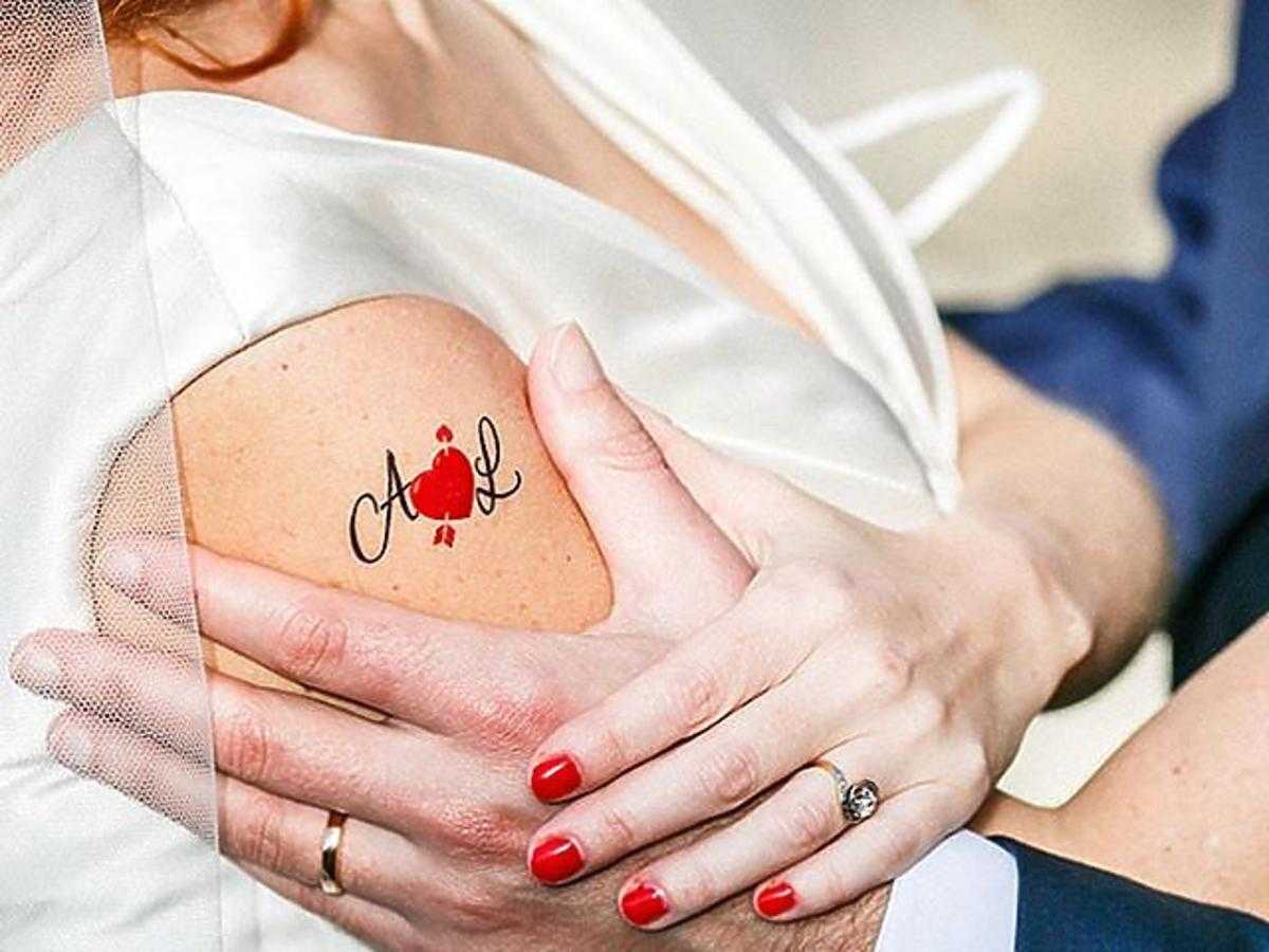 Татуировки сердце с крыльями - значения и эскизы