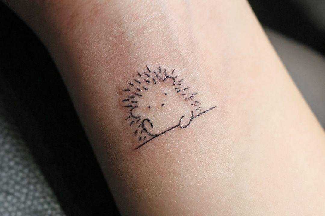 Tattoo • значение тату: ежик
