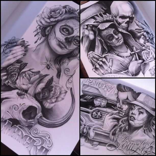 Татуировки чикано | crazy tattoo | дзен