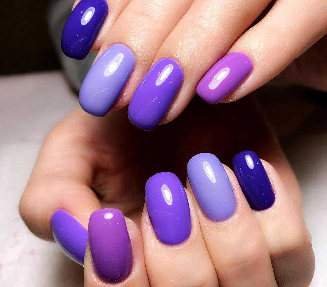 Идеи фиолетового маникюра • журнал nails