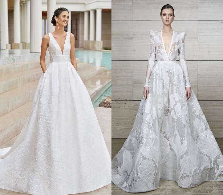 Платье на свадьбу 2023: актуальные идеи для невест - hot wedding