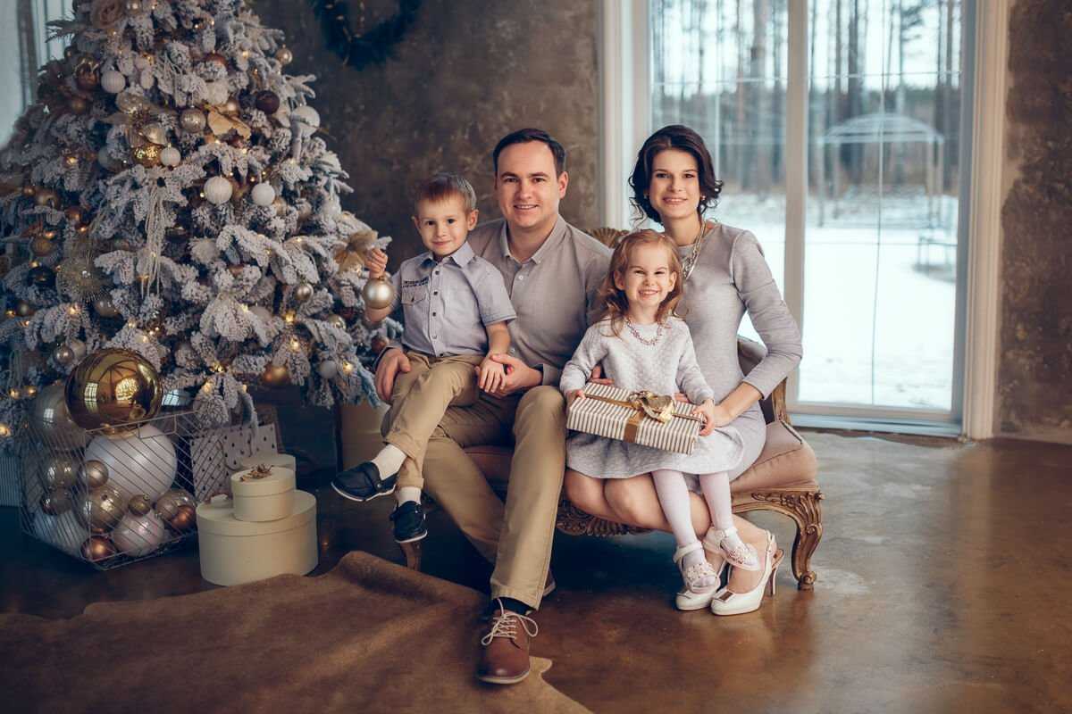 Новогодняя фотосессия с детьми: лучшие идеи 2021