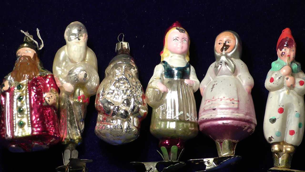 Покажу советские новогодние игрушки из частной коллекции
