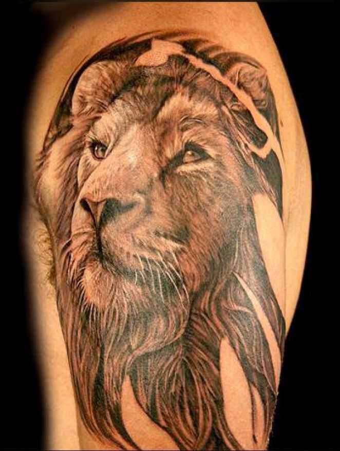 Тату лев - значение, идеи и фото татуировки со львом | tattoo-ideas.ru