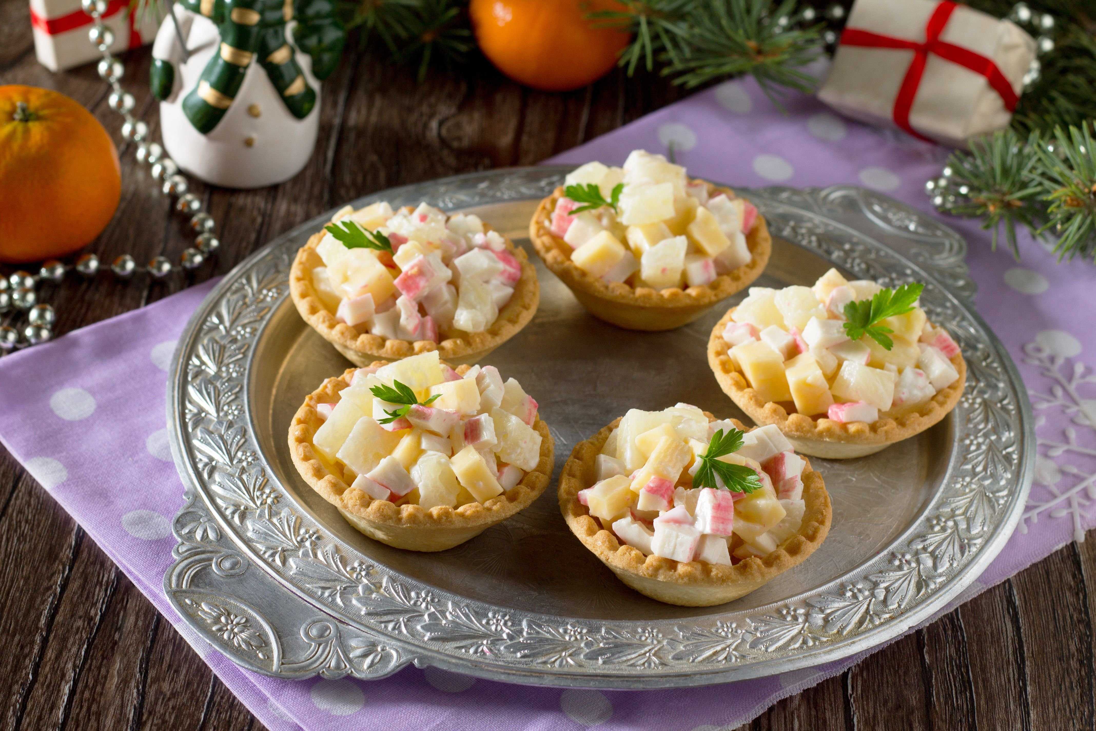 Тарталетки на праздничный стол – самые простые и вкусные рецепты