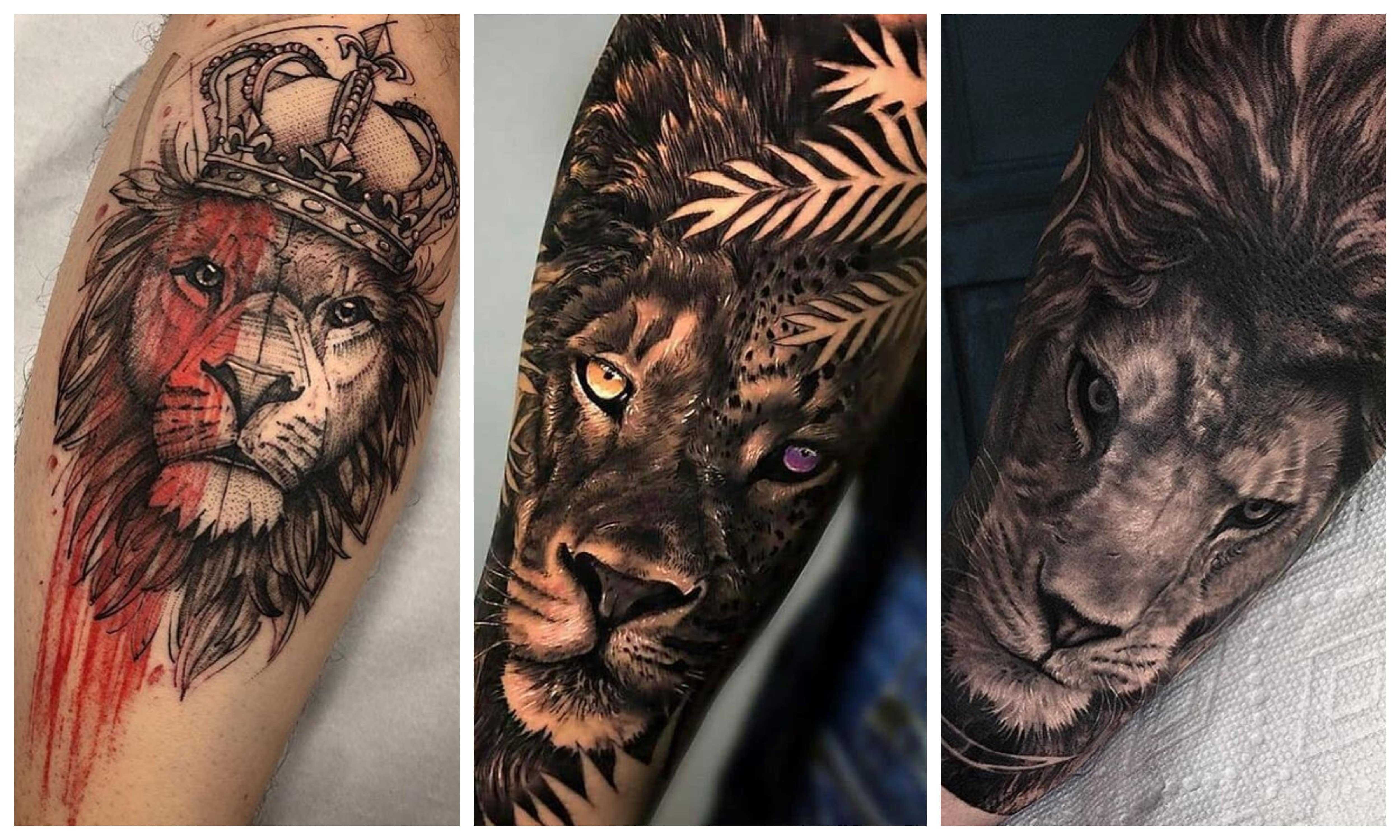 Тату лев - значение, идеи и фото татуировки со львом | tattoo-ideas.ru