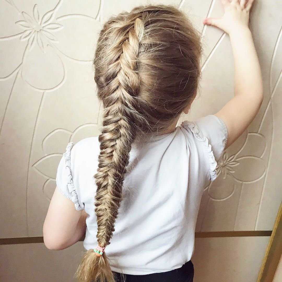 Причёски для девочек в садик за 5 минут - лёгкие, красивые