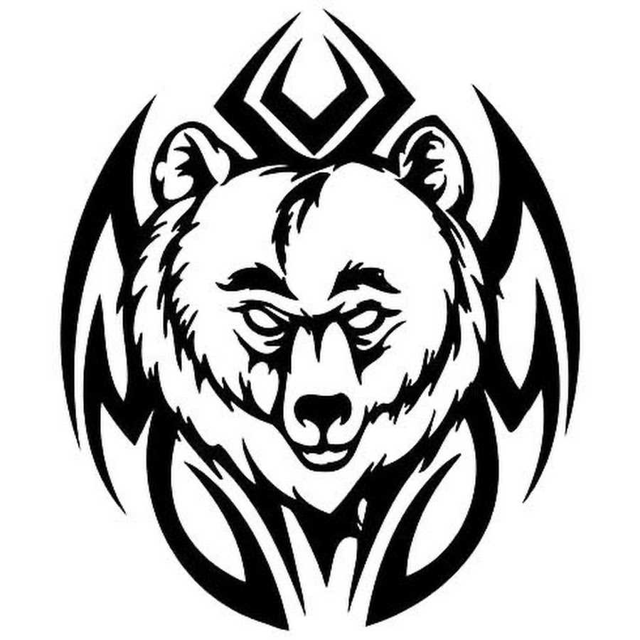 45 фото идей 🐻татуировок медведя🐻 со значениями