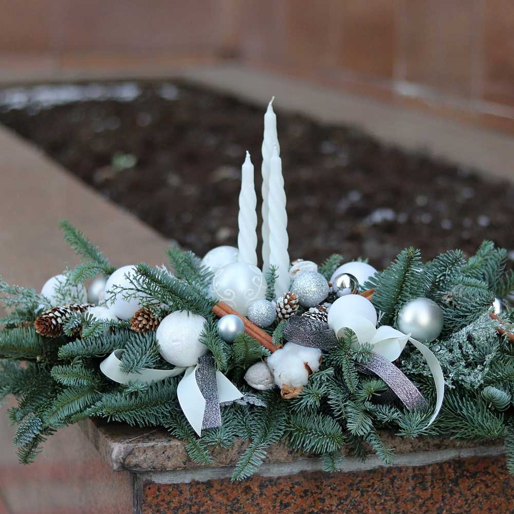 24 новогодних композиций: фото, мастер классы - каталог статей на сайте - домстрой