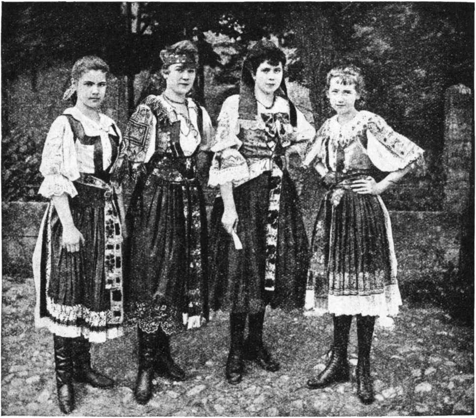 Словацкий национальный костюм | описание и фото