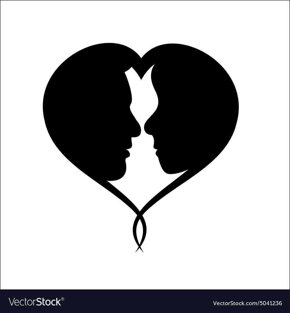 Влюбленная пара векторные иллюстрации. royalty free stock svg vector and clip art