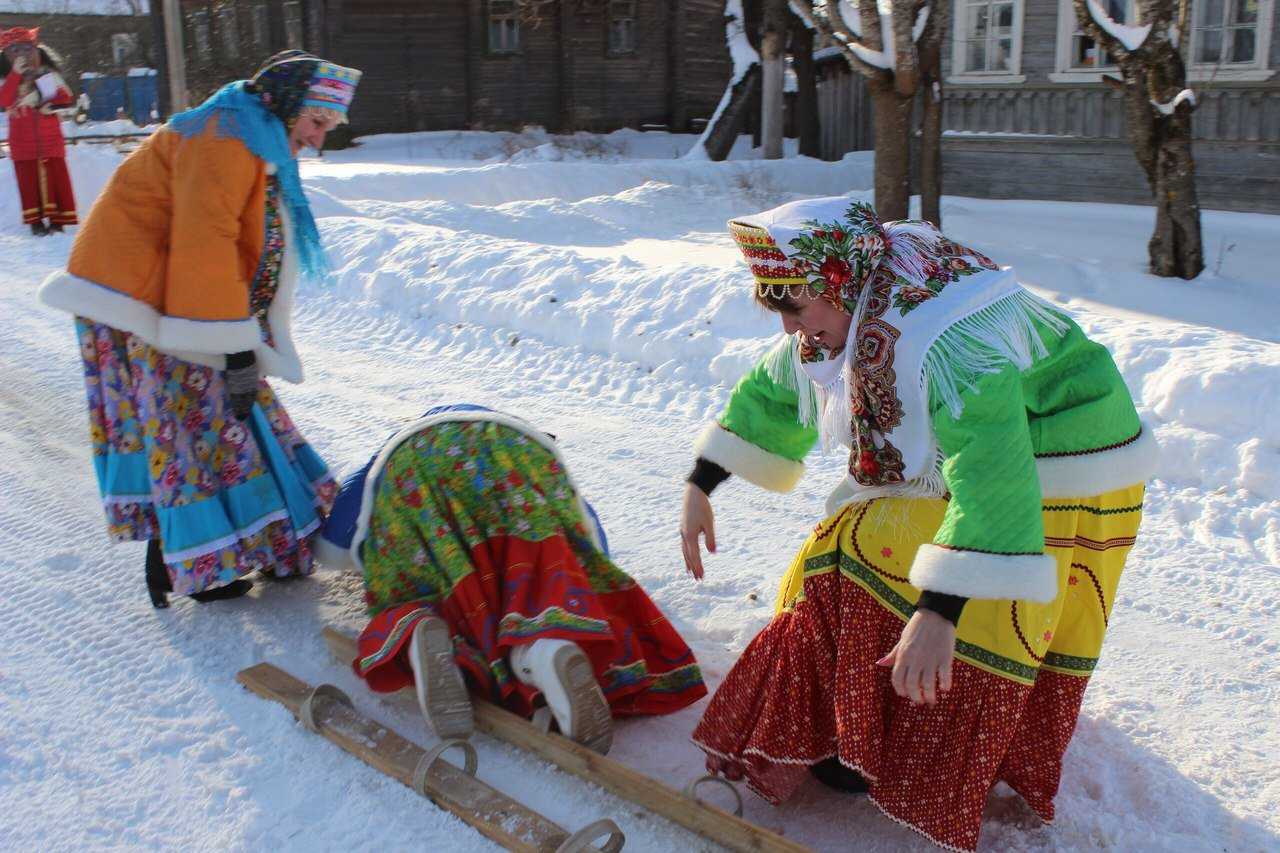 Масленичные гулянья, традиции и игры в день прощания с зимой
