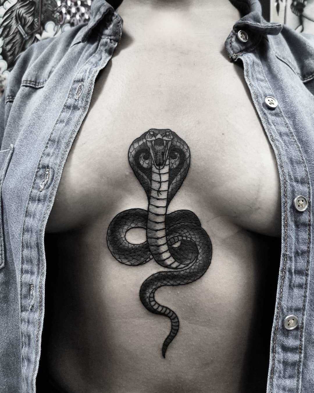 Что обозначает тату со змеей. для девушек, мужчин, вокруг, на руке, ноге, эскизы + 120 фото