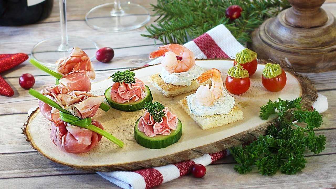 Канапе на новый год 2021: рецепты с фото, простые и вкусные на шпажках – рецепты с фото