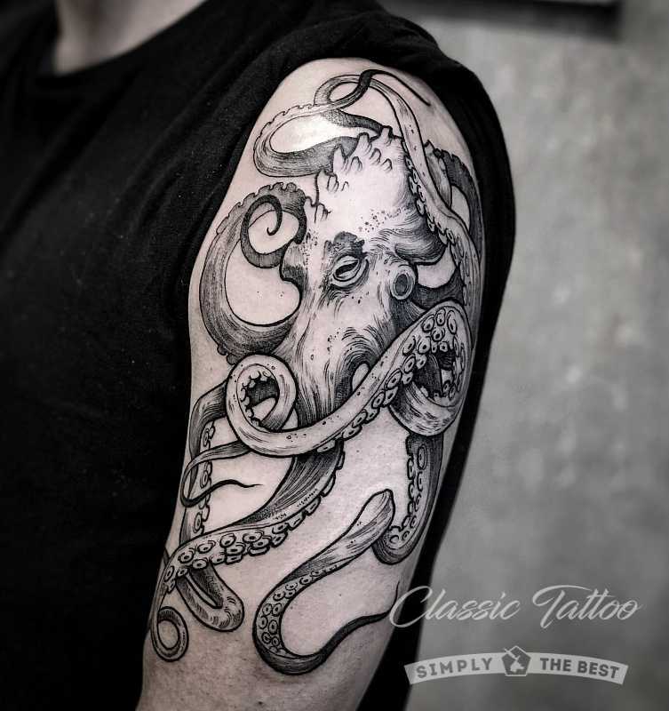 Kraken tattoos: history, meanings & designs