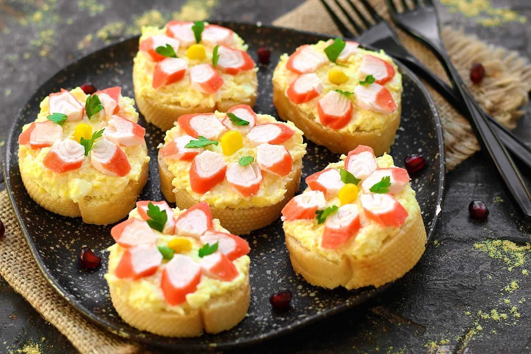 Простые и вкусные бутерброды на праздничный стол пошаговые рецепты с фото от марины выходцевой