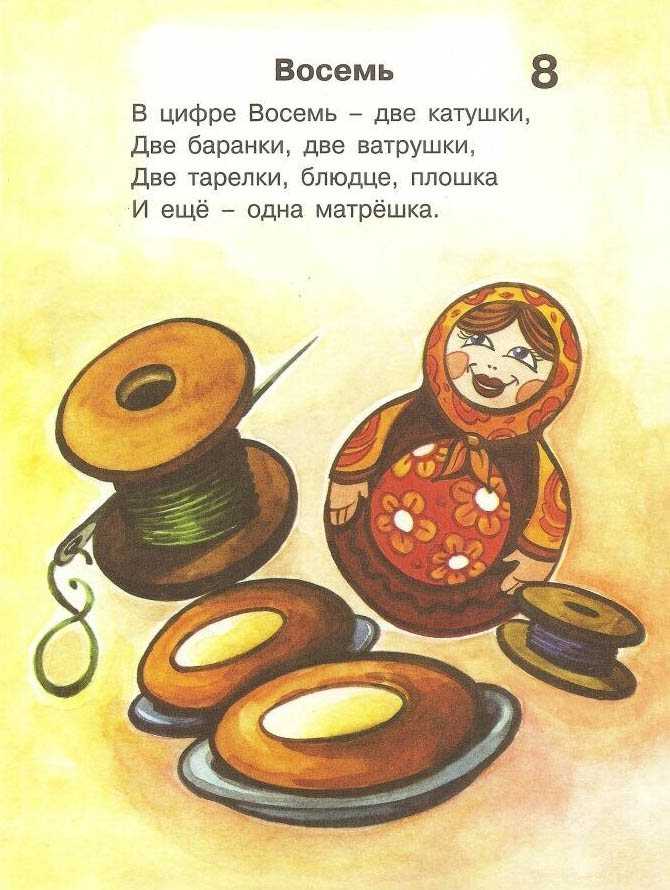 «моя любимая цифра 8». готовим проект для 1 класса