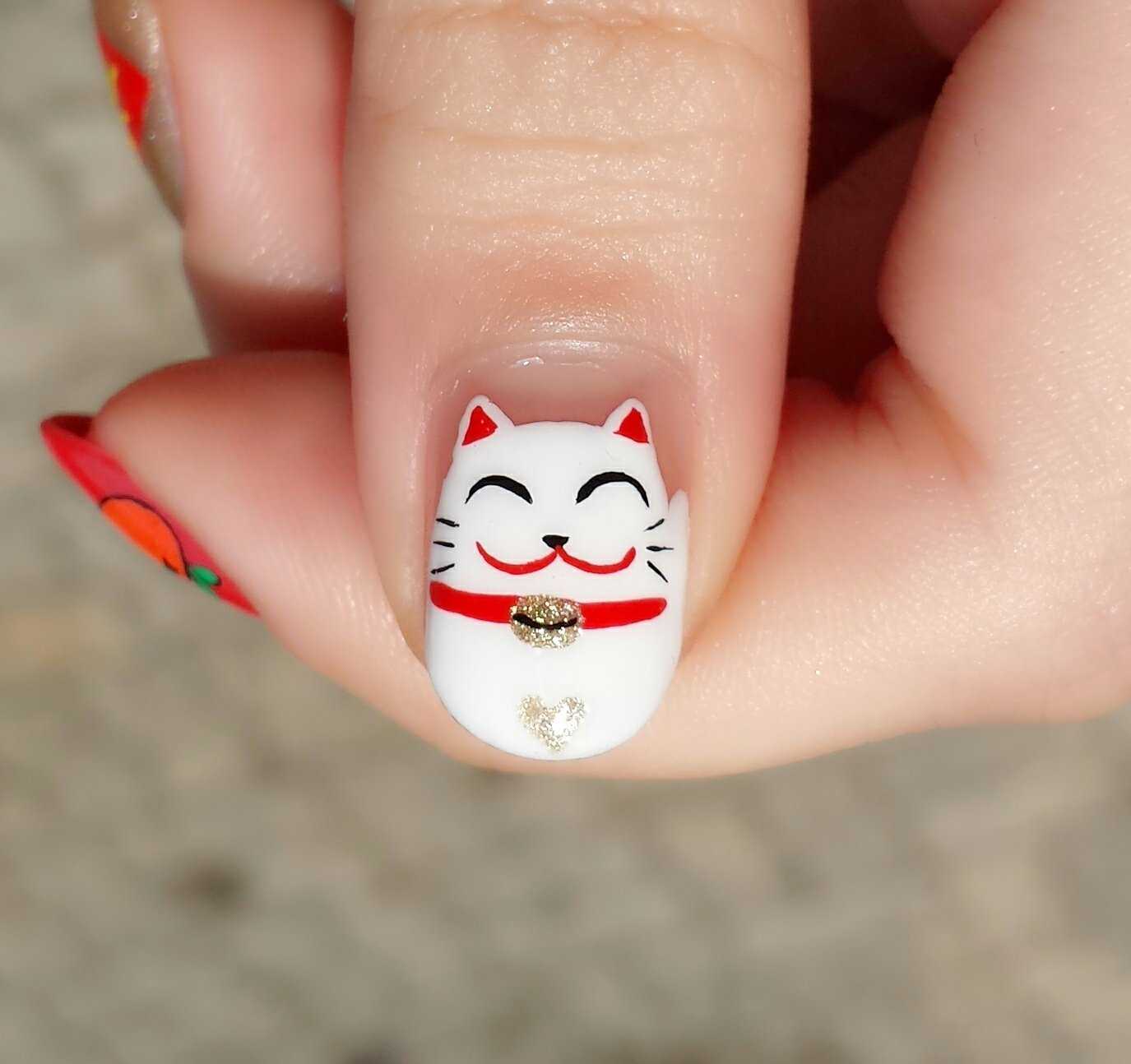 Маникюр с котиками: фото
милый маникюр с котиками — модная дама