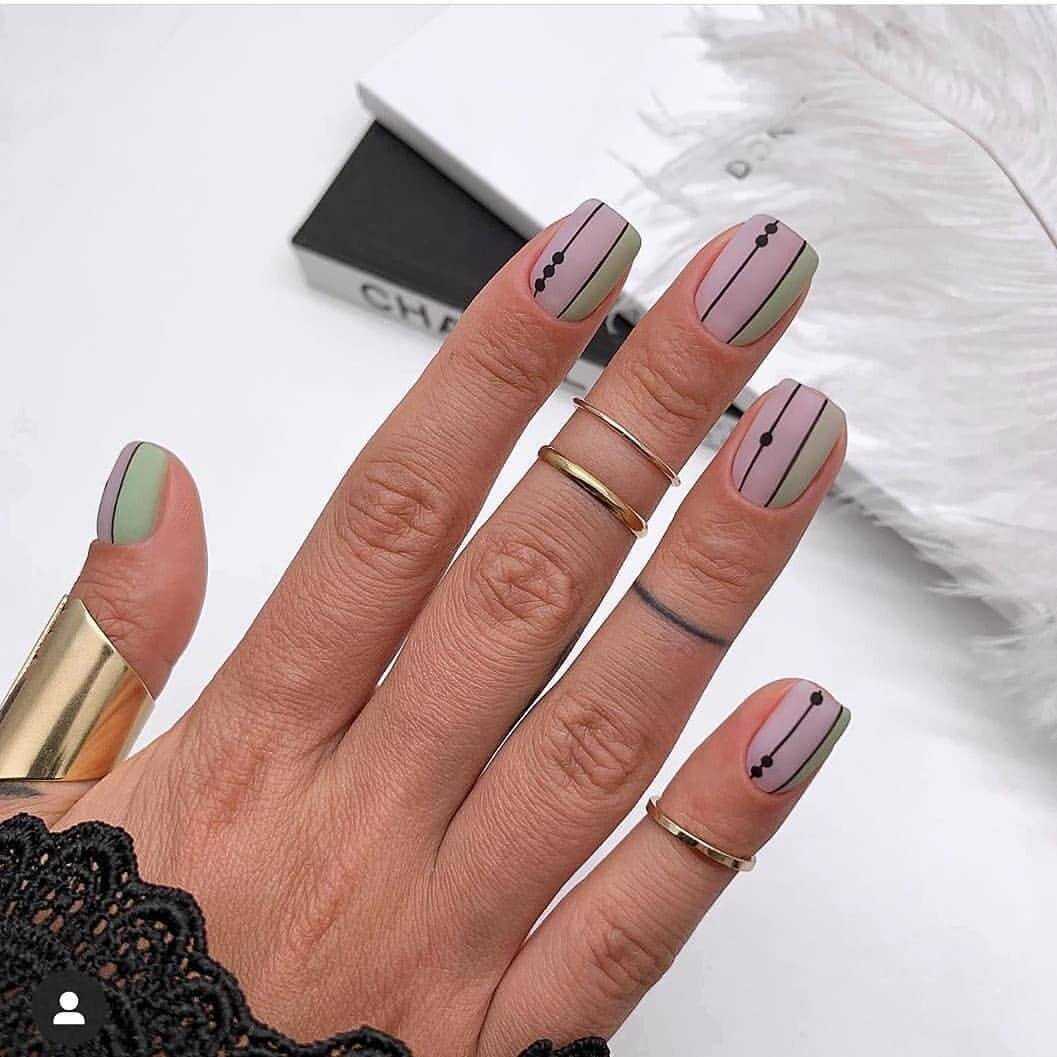 Маникюр в стиле минимализм 2023 (65 фото)